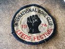 ORIGINAL LEEDS FESTIVAL 1974 NORTHERN SOUL ALL NITER PATCH  ️
