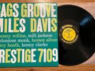 MILES DAVIS Bags Groove LP - Prestige 7109 OJC 245 RTI Monk Rollins EX/VG+