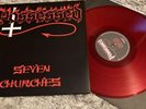 LP POSSESSED 7 Seven Churches 1985/2009 GATEFOLD Back On Black Vinyl Near Mint