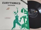 EURYTHMICS-SAVAGE-LP Mexico Promo Radio unique cover PS RCA