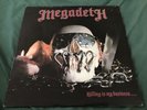 MEGADETH Killing Is My Business Vinyl LP Combat Core Records Original Pressing