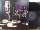 LAMB OF GOD Sacrament LP (Epic, orig 2006) VG+ Vinyl, Thrash Death Metal