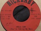 Ricki Sanro  Rockabilly 45 “ Uncle Sam” On Rickarby 104