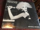 MISSING PERSONS - RHYME & REASON - VINYL LP - SEALED MINT 1984 1ST PRE PIC COV