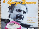 EP BRASSENS - DEDICACE AUTOGRAPHE - STICKER OLYMPIA