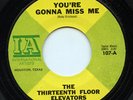 HEAR- Rare Garage 45- The 13th Floor Elevators- You're Gonna Miss Me - IA # 107