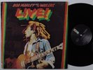 BOB MARLEY & THE WAILERS Live  ISLAND LP VG+ n
