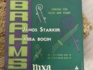 BRAHMS-sonatas For Cello And Piano-janos Starker-abba Bogie-nixa PLP 593