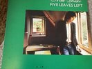 NICK DRAKE FIVE LEAVES LEFT VINYL LP RECORD LATE 70'S ISLAND PRESS SUPERB