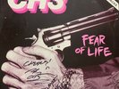 CHANNEL 3 Fear Of Life (CH3) Holland Press RR9931 PUNK Vinyl Record SIGNED 1982