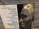 ART BLAKEY & JAZZ MESSENGERS MEET YOU AT THE JAZZ CORNER .. BLUE NOTE LP VG++