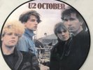 U2 OCTOBER PICTURE DISIC VINYL ALBUM