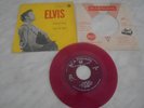 ELVIS PRESLEY: RARO 45 GIRI VINILE ROSSO JAILHOUSE ROCK ITALY NO SPEDIZIONE