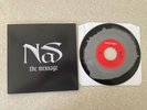 Nas the message 7” Vinyl 45 Jukebox Street Dreams New Not Sealed Silver & Black