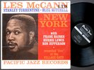 LES MCCANN LTD. In New York PACIFIC JAZZ PJ-45 Stanley Turrentine Blue Mitchell