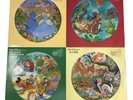 Walt Disney's Cinderella Peter Pan Bambi Mickey Mouse Picture Disc Records Lot