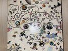 LED ZEPPELIN III 3 LP   ATLANTIC SD 7201 MASTERCRAFT PRESS/WHEEL/INNER VG+