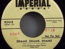 Smiley Lewis - Shame Shame Shame / No No Promo Vinyl 45