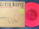 DAVID BOWIE - HALLO SPACEBOY rare UK 1996 / ROCK / PINK VINYL / SIGNED / MINT-