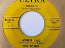 Doo Wop R&B 45 CELL FOSTER Honest I Do/I Prayed For You Ultra Orig. HEAR Rare LA
