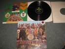 rare Beatles LP 1967 Sgt.Peppers Stereo Y/B wide Spine PCS 7027 + Schnittbogen
