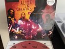 ALICE IN CHAINS MTV UNPLUGGED 2LP VG++ RED VINYL #119/500 HYPE STICKER MOV RARE
