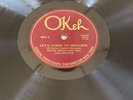 Mamie Smith Let’s Agree To Disagree/Sweet Man O’Mine Okeh 4511 Jazz Blues 78rpm