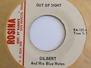 Tejano Soul Funk 45 GILBERT & HIS BLUE NOTES Out Of Sight/Beer Barrel Polka HEAR
