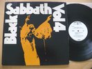 BLACK SABBATH VOL. 4 RARE 1972 CLASSIC HARD ROCK METAL WHITE LABEL PROMO EX+