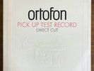 Adventure In Sound: ORTOFON Pick Up Test Record DIRECT CUT, Vinyl - Ortofon 0001