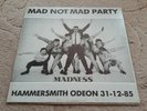 Madness Mad Not Mad Party blue vinyl LP from 1985 Jump Records Hammersmith Odeon