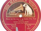 Savoy Havana Band. Show me The Way To Go Home / Bygone Days. HMV B.1997. EX Plus