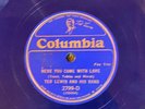 Columbia 2799D Ted Lewis Band HERE YOU COME WIH LOVE hot  JAZZ E 78 rpm 1933
