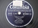 West Indies SAM CASTENDET Et Alors /Crapaud French 78RPM Columbia DF 3359