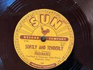 SUN 189 PRISONAIRES Softly And Tenderly  78 rpm   Doo-Wop EE- 1953
