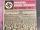 Marches, Songs And Speeches Nazi Germany WWII Vinyl LP Vtg Hitler War Record
