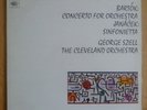 SAX 5263 - BARTOK - CONCERTO FOR ORCHESTRA - JANACEK SINFONETTA VINYL LP RECORD