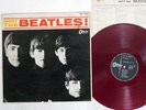 BEATLES MEET THE BEATLES ODEON OR-7041 JAPAN RED VINYL FLIPBACK COVER VINYL LP