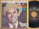 (7) Vintage EP 45's with PS's-HANK WILLIAMS-MGM Records-VG+