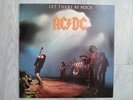 AC/DC Let There Be Rock signed vinyl LP album Bon Scott, Malcolm & Angus Young,