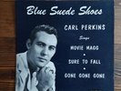 Carl Perkins 1958 Blue Suede Shoes RARE EP Sleeve Only, Movie Magg, Sure to Fall