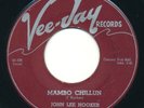 JOHN LEE HOOKER Mambo Chillun VEE JAY RnB R&B Rhythm Blues 45