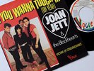 JOAN JETT 1982 VOGUE FRANCE PROMO 7 INCH VINYL DO YOU WANNA TOUCH ME EX RARE