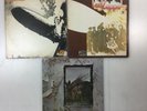 3 Vinyl LP Records Led Zeppelin - I, II, IV