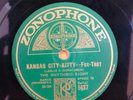 HOT BRITISH JAZZ  RHYTHMIC 8 Bon 5437 Kansas City Kitty/Louise E