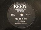 R&B SAM COOKE You Send Me / Summertime KEEN 4013 E-
