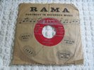 THE RAINBOWS / THEY SAY / MINNIE / RED LABEL SECOND PRESS  RAMA 45 RPM RECORD