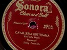Mascagni String Ensamble Cavalleria Rusticana 78 PLAY GRADED Fully Tested