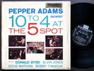 PEPPER ADAMS Quintet 10 To 4 At The 5-Spot LP RIVERSIDE RLP 1104 DG Donald Byrd