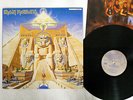 IRON MAIDEN POWERSLAVE EMI EMS-91091 JAPAN PROMO VINYL LP
